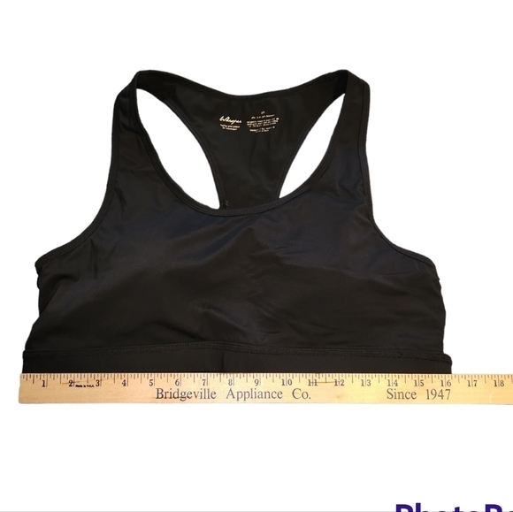 Whisper Active Sports Bra Black Macy 2X - Picture 3 of 4